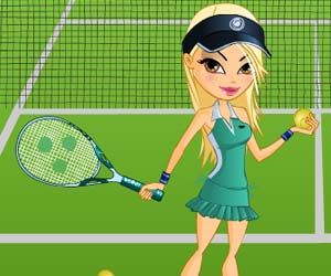 Tennis player girl oyunu oyna