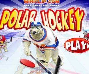 Polar bear hockey oyunu oyna