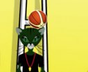 Basketball player cat