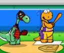 Dinosaur baseball games