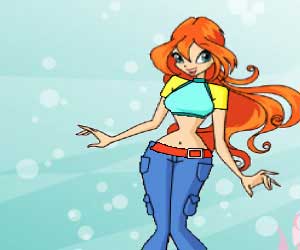 Dress Up Super Winx Club oyunu oyna