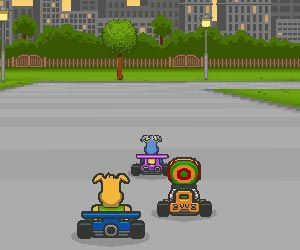 Dog Car Racing oyunu oyna