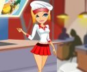 Waiter Girl Dress Up games