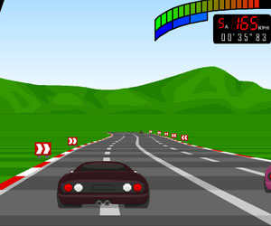 Colored car racing oyunu oyna