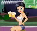 Bartender girl dressing