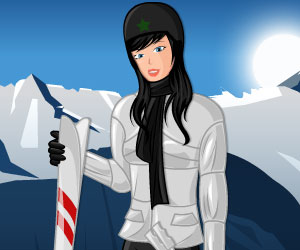 Skier Dress Up Girl oyunu oyna