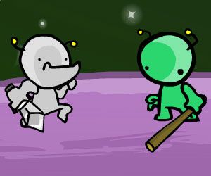 Alien stick oyunu oyna