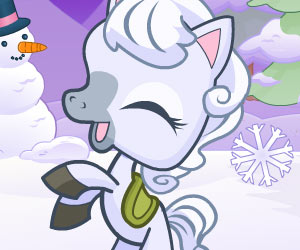 Pony snowflake oyunu oyna