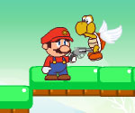 Mario Snowball War oyunu oyna