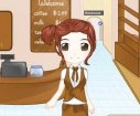 game Dress Up Cafe Employee