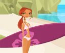 Beautiful girl surfers games