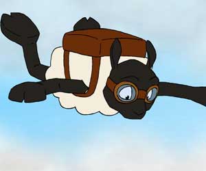 Parachutist lamb oyunu oyna