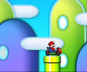 Super Mario Car Racing oyunu oyna