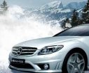 game Mercedes in the snow