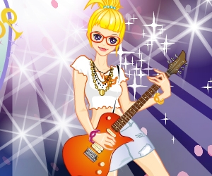 Guitarist Girl Dress Up oyunu oyna