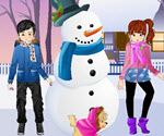 Snowman Dress Up oyunu oyna