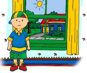 Kayu Caillou Dress Up oyunu oyna