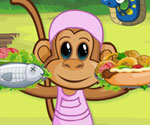 Waiter Monkey oyunu oyna